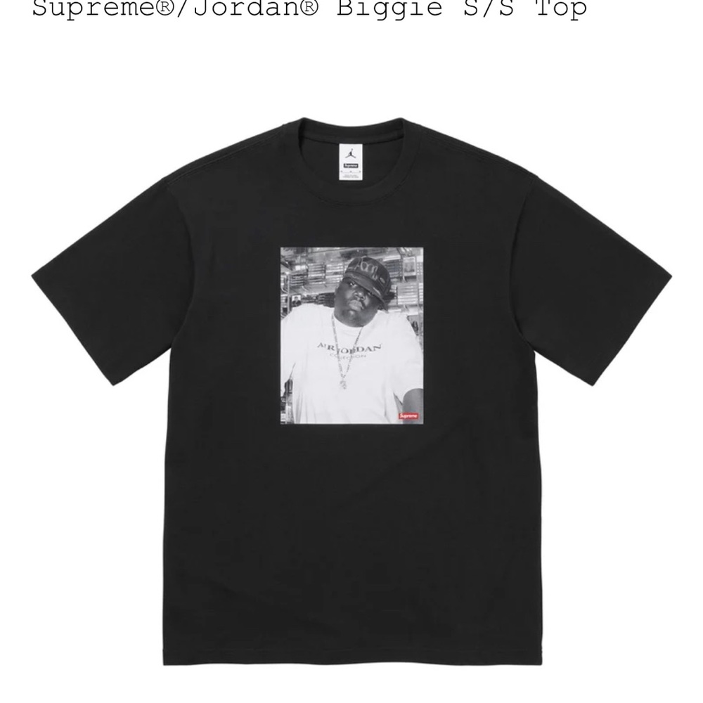Supreme x Jordan Biggie t shirt